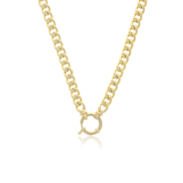 Toggle Cuban Chain Necklace - essentialsjewels.com