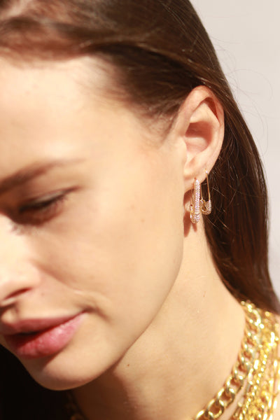 Our Safety Pin Earrings Are Chic Fastenings For Your Ears