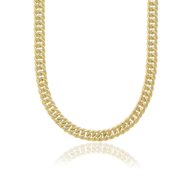 Hollow Double Curb Necklace - essentialsjewels.com