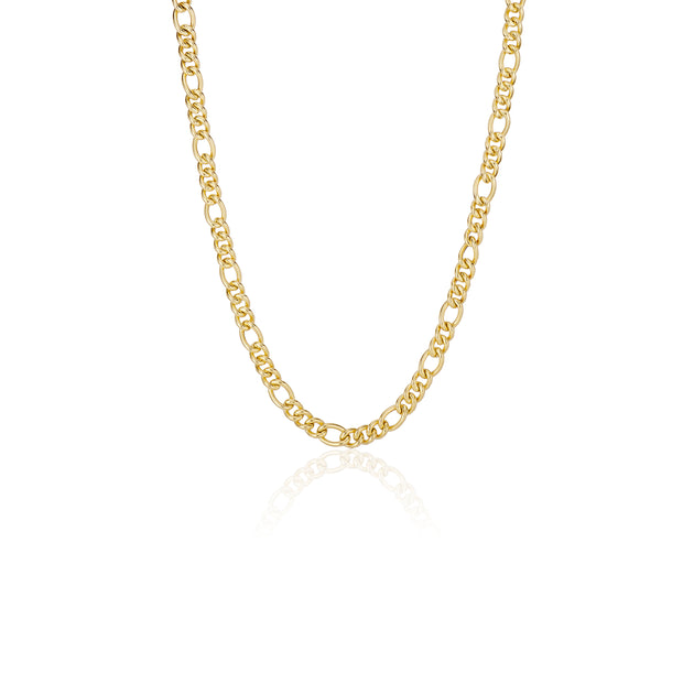 Thick Figaro Chain Necklace - essentialsjewels.com