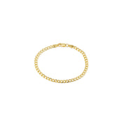 Thin Cuban Chain Bracelet - essentialsjewels.com