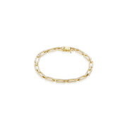 Pave Oval Bracelet - essentialsjewels.com