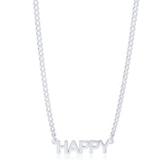 HAPPY Necklace - essentialsjewels.com