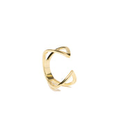 Open Solid Claw Ring - essentialsjewels.com